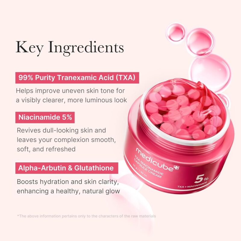Medicube TXA + Niacinamide Capsule Cream - Image 3