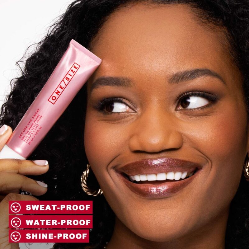 One Size Beauty Mini Secure The Sweat Waterproof Mattifying Primer - Image 4