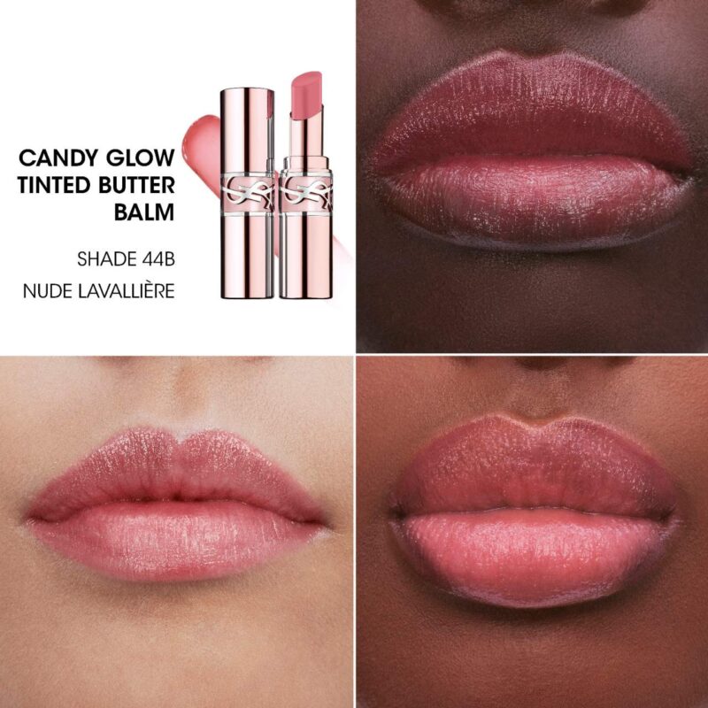 YSL Candy Glow Tinted Butter Balm Mini 1.3 GM - 44B Nude Lavalliere - Image 2