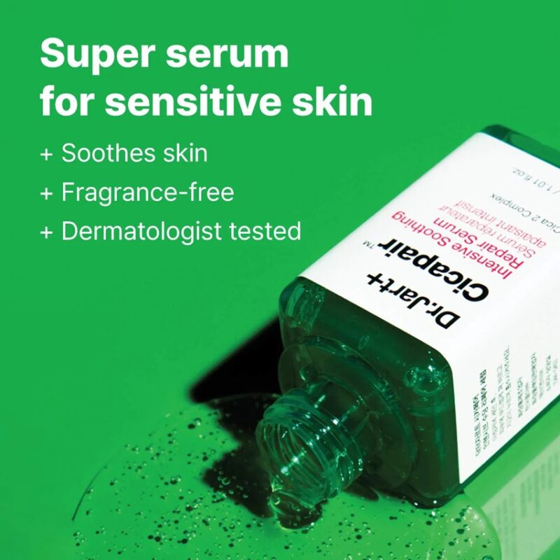Dr Jart+ Cicapair Sensitive Skin Serum for Redness and Barrier Repair Mini 7 ML - Image 2