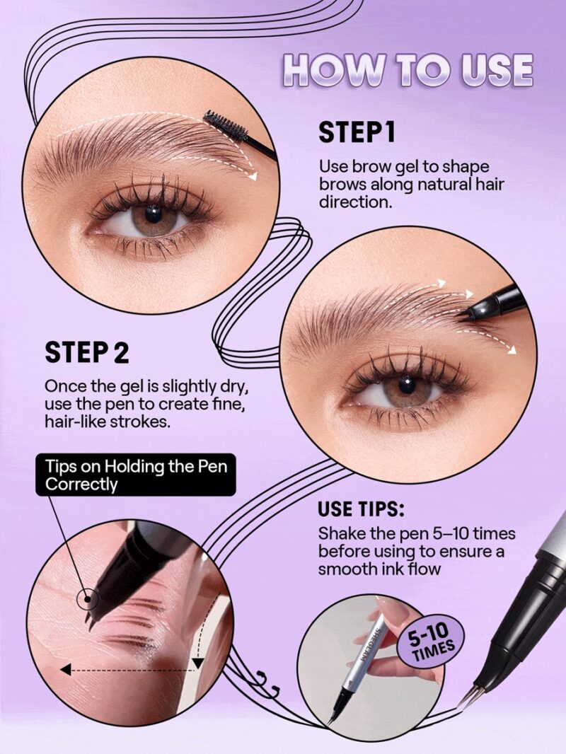 Sheglam Real Flow Laminating Brow Pen - Image 5